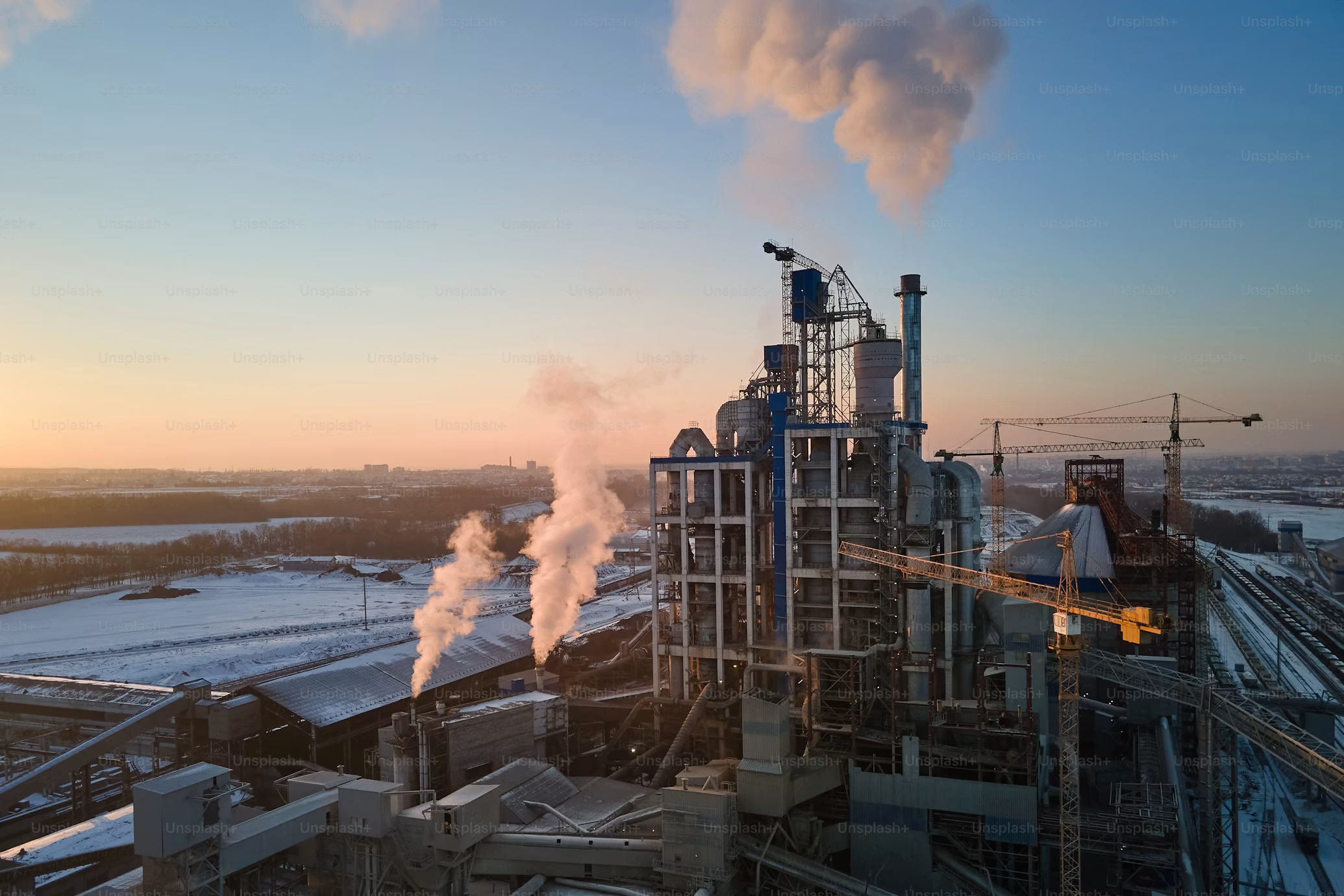 Cement plant covered by CBAM benchmarks