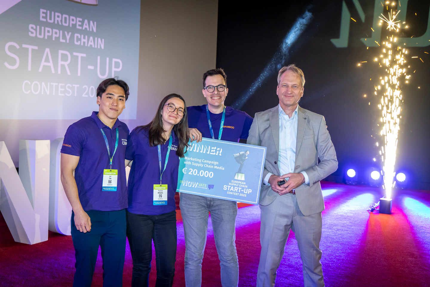 CBAMBOO wins startup award